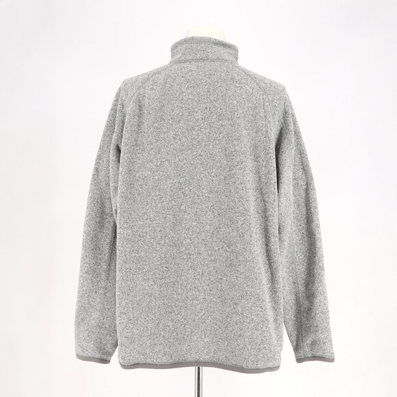 PATAGONIA Men's Better Sweater 1/4 Zip Fleece Interior Stonewash Gray Size XXL - Picture 4 of 9